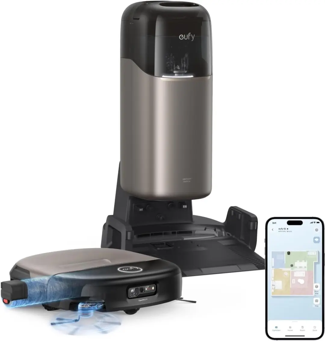 Eufy HydroJet S2 Stofzuiger/Dweilrobot