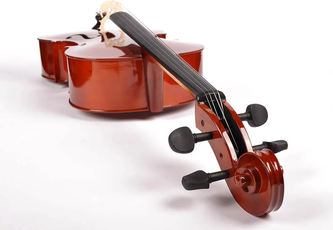 Leonardo LC-1034 Cello 3/4 - Nitro Hardhout - inclusief tas en strijkstok