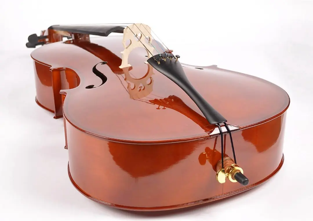 Leonardo LC-1034 Cello 3/4 - Nitro Hardhout - inclusief tas en strijkstok