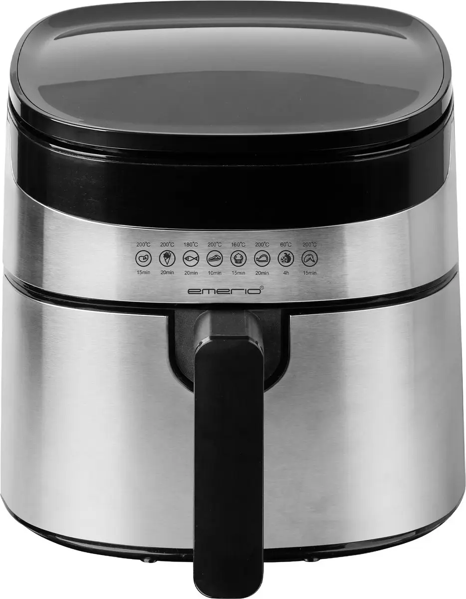 Emerio Airfryer XL AF-129084 1300W - 4,5L - 8 Programma's - Zwart