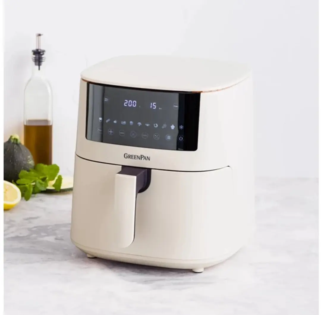 GreenPan Bistro XXL Airfryer 7.2L - Cream