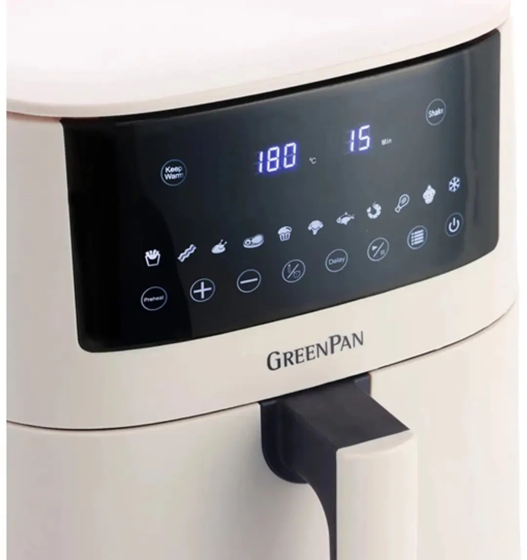GreenPan Bistro XXL Airfryer 7.2L - Cream