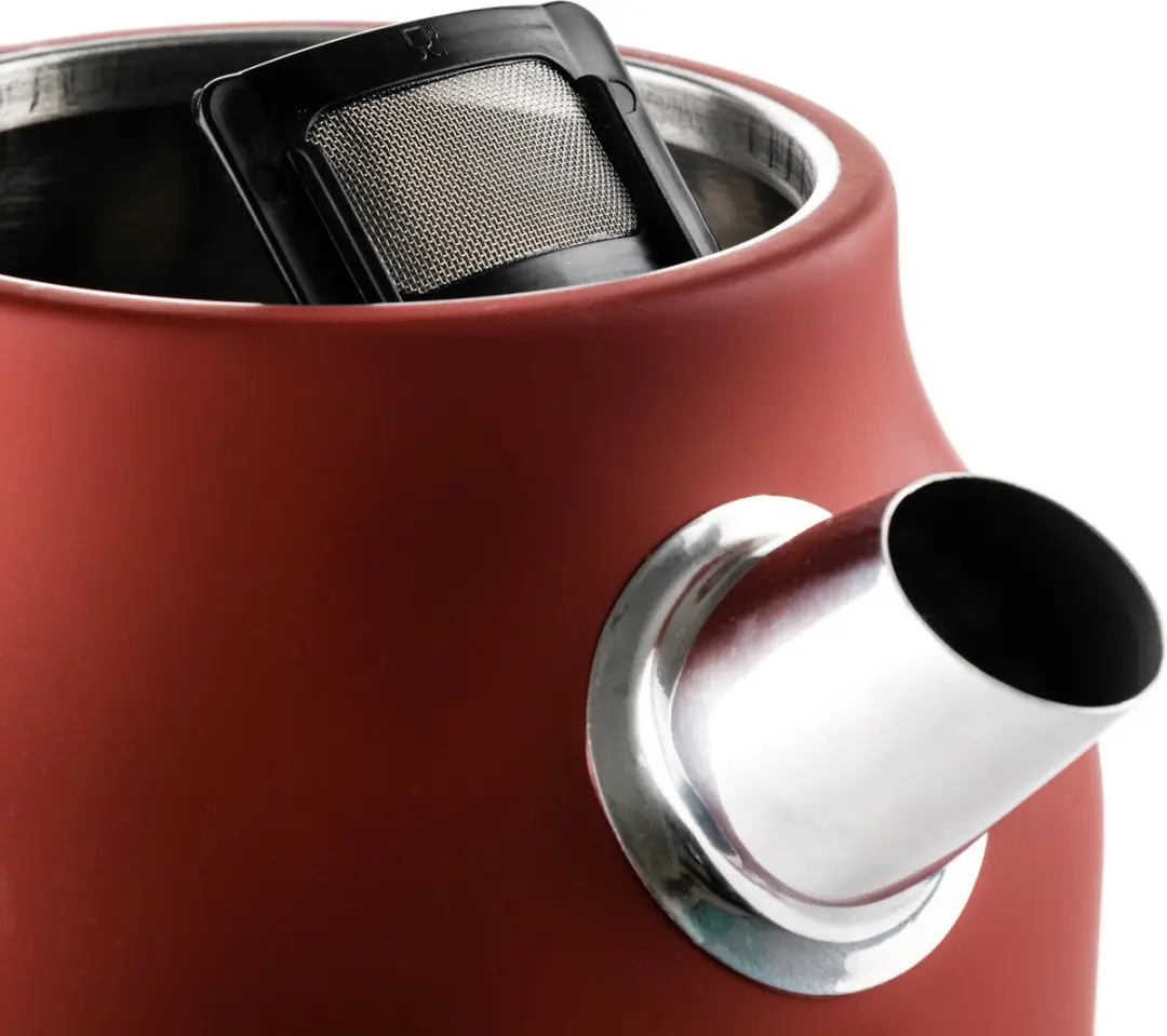 Westinghouse Retro 3-delige Set - Waterkoker 1,7L Broodrooster 4 Sneden Blender 1,5L - Rood