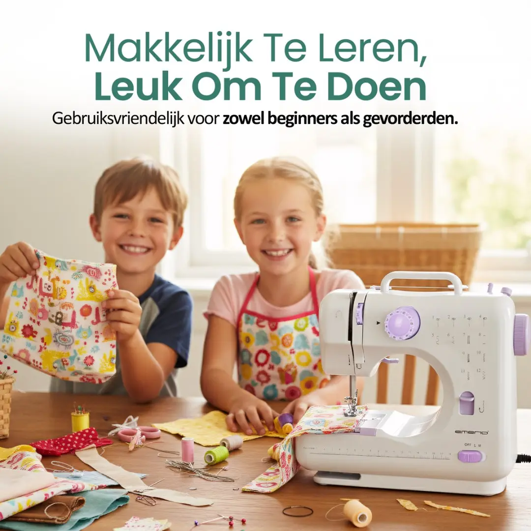 Emerio SEW-121820 Naaimachine - 12 Steken - Wit