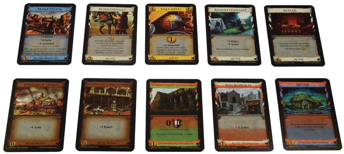 999 Games - Dominion: De Donkere Middeleeuwen - Uitbreiding - Kaartspel