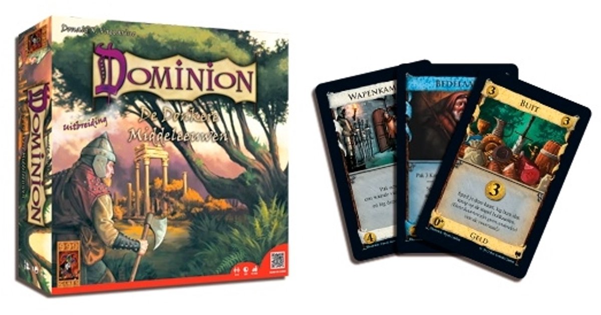 999 Games - Dominion: De Donkere Middeleeuwen - Uitbreiding - Kaartspel