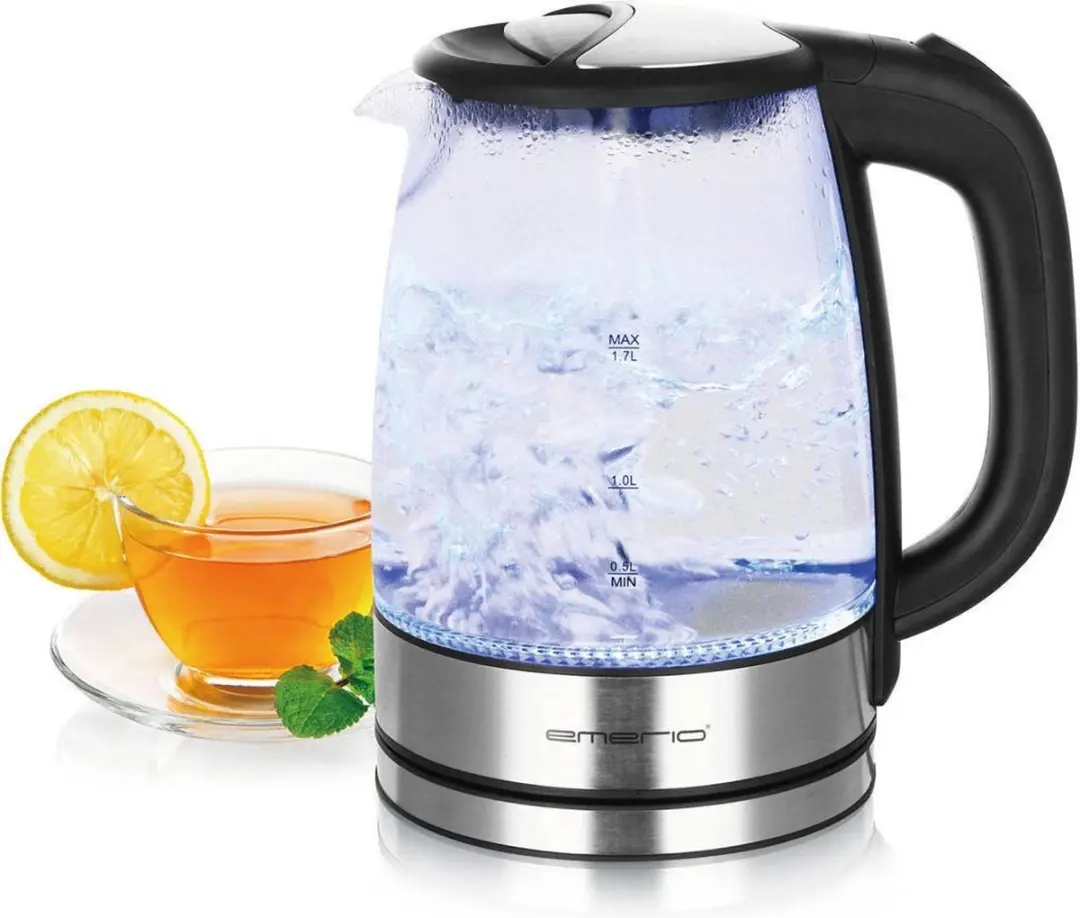 Emerio WK-119988.7 Waterkoker Snoerloos 1.7L - Zwart