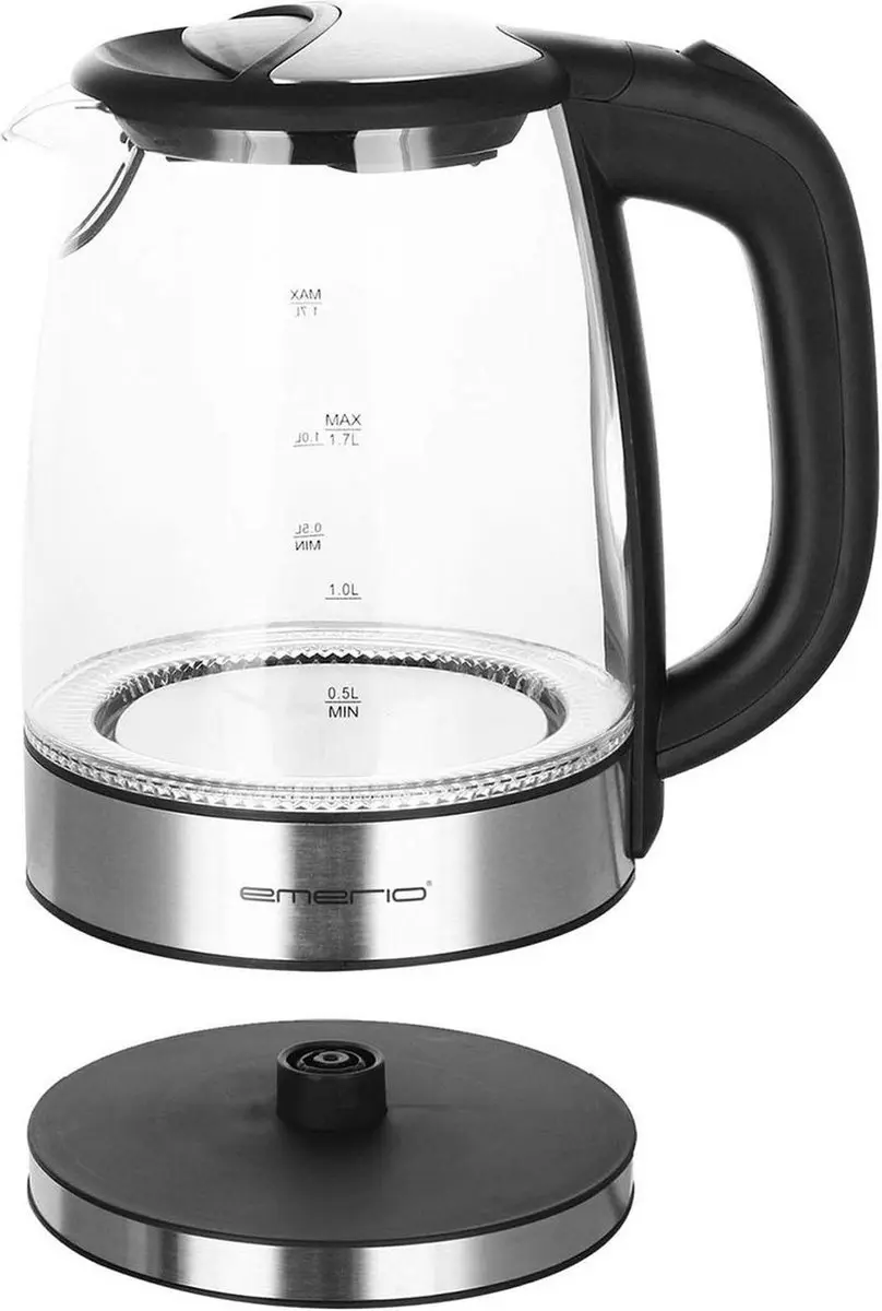 Emerio WK-119988.7 Waterkoker Snoerloos 1.7L - Zwart