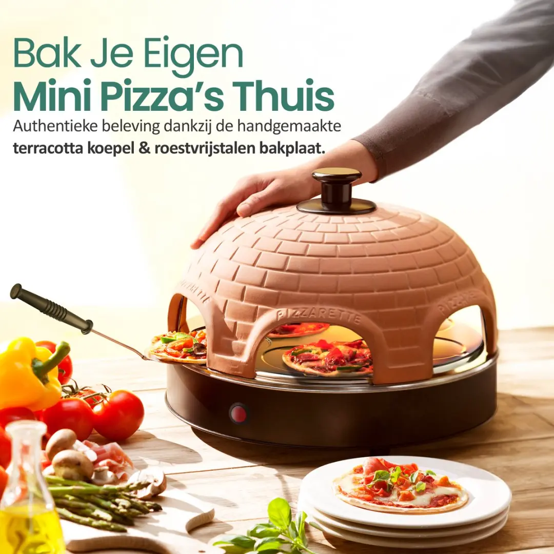 Emerio Pizzarette Origineel PO-115984 - 1200W