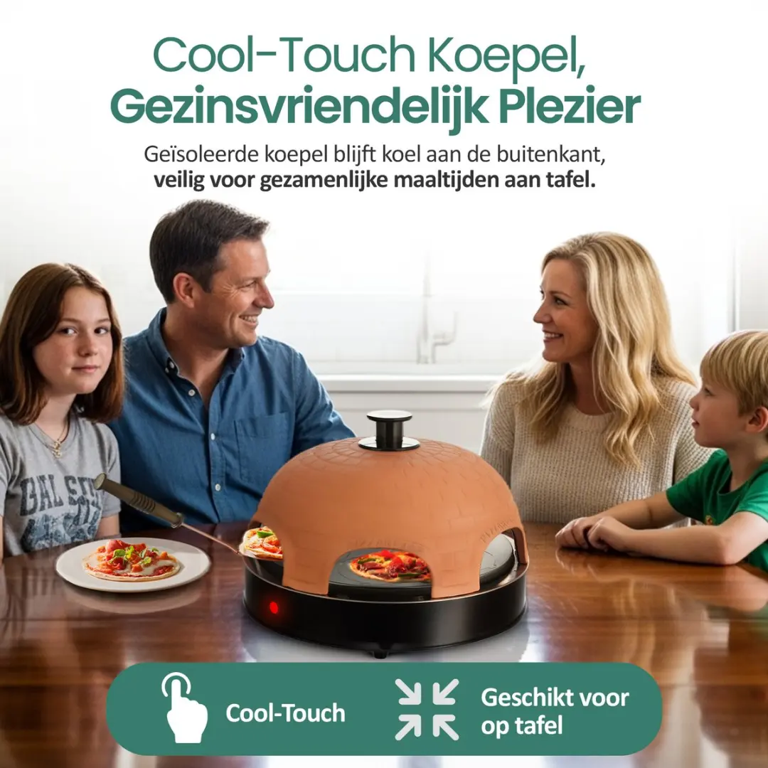 Emerio Pizzarette Origineel PO-115984 - 1200W