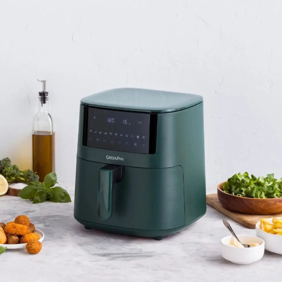 GreenPan Bistro XL Airfryer 7,2L - 1650W - Pine Green