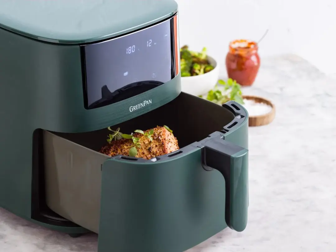 GreenPan Bistro XL Airfryer 7,2L - 1650W - Pine Green
