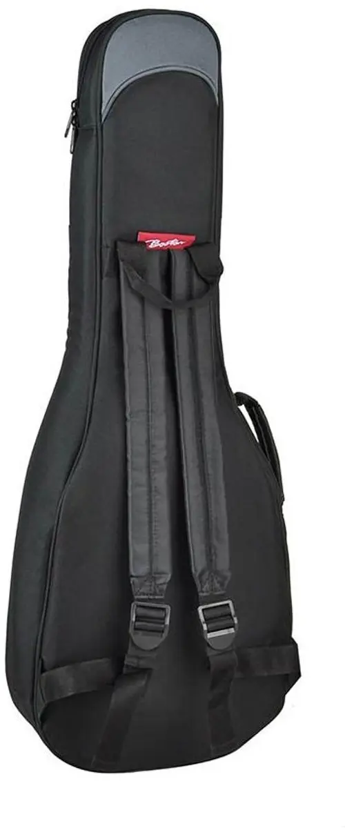 Boston UKB-25-BG Super Packer Gigbag Bariton Ukelele - 25mm Voering - Zwart/Grijs