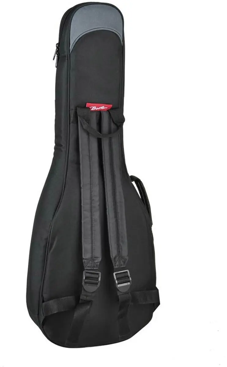 Boston UKB-25-BG Super Packer Gigbag Bariton Ukelele - 25mm Voering - Zwart/Grijs