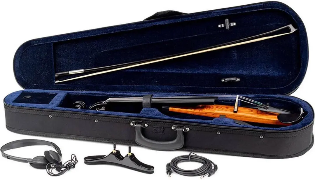 Leonardo EV-40-NT Elektrische Viool - Met accessoires