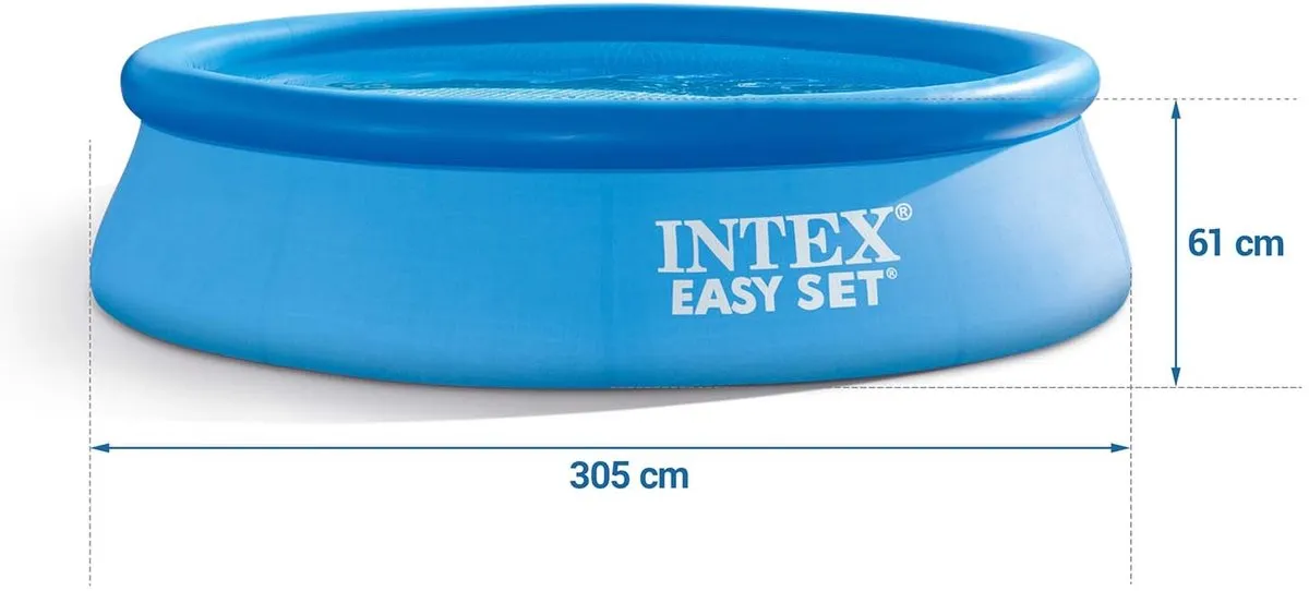 Intex Tuinuitbreidingszwembad 305x61cm 6-in-1 28116 - afbeelding 2 van 4