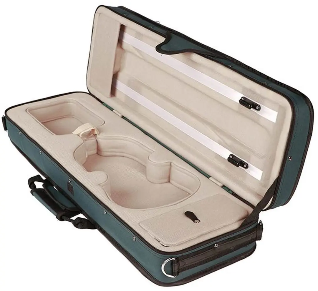 Leonardo LVA-20110 Altviool Set 28cm - Gevlamd Ebben - Compleet