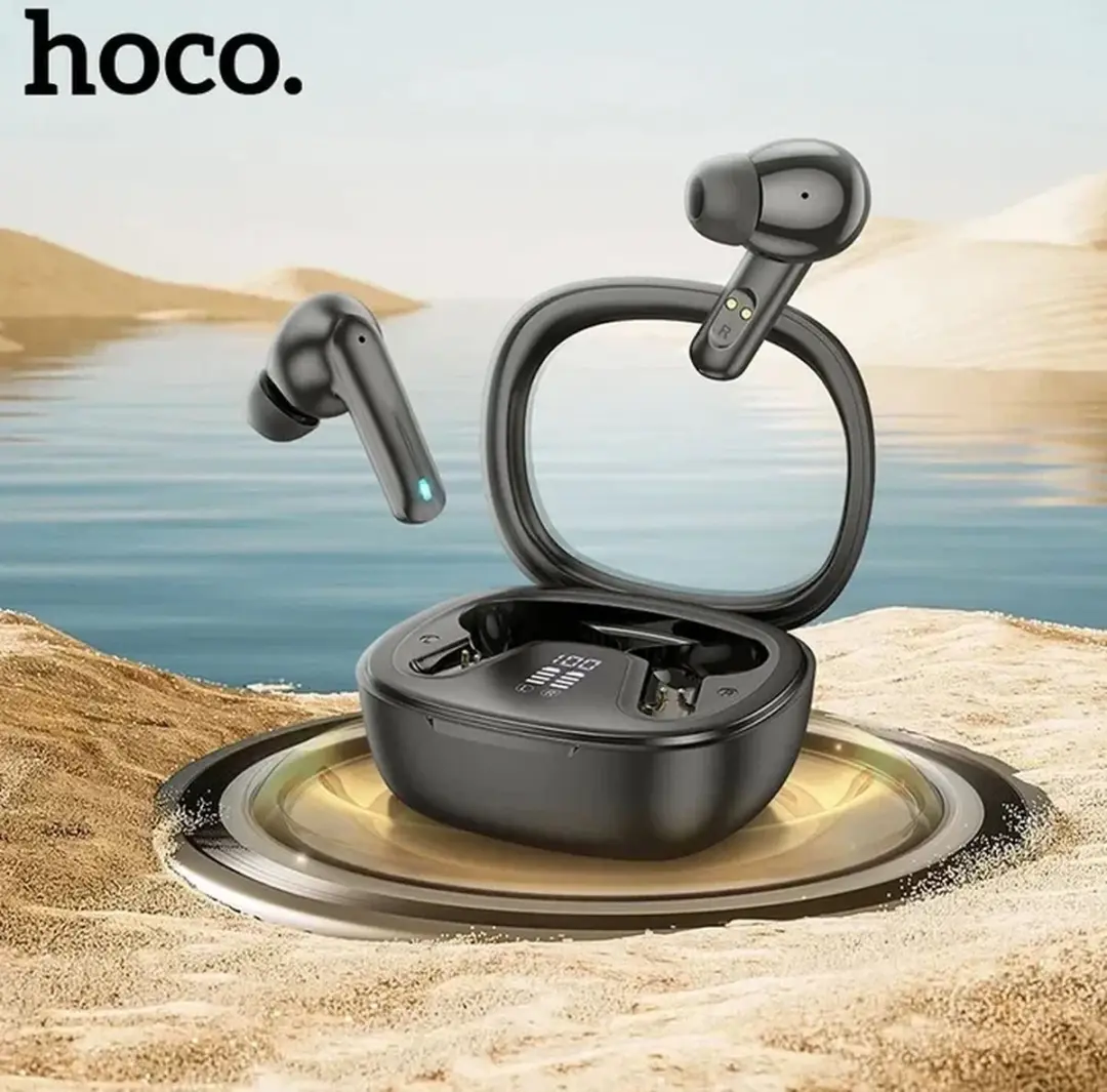 Hoco EQ6 Draadloze Oortjes Bluetooth 5.3 - Zwart