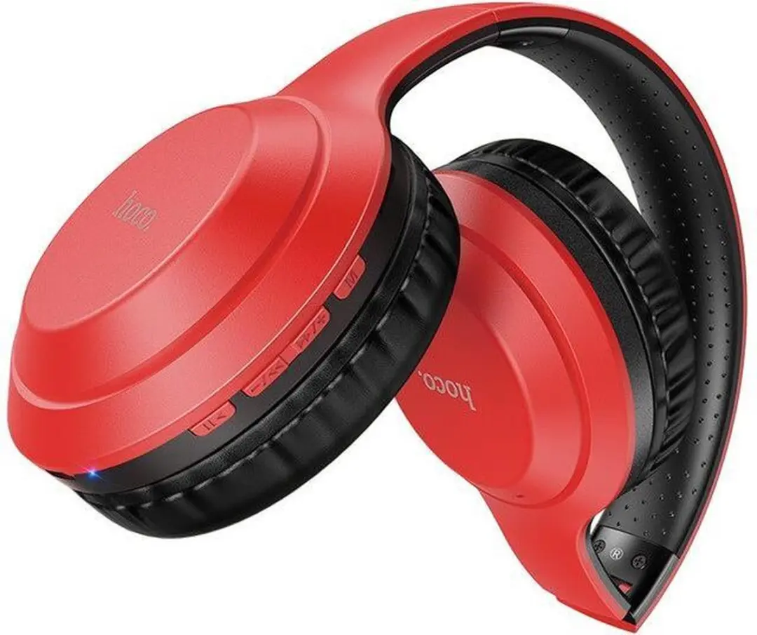 Hoco W30 Draadloze On-Ear Koptelefoon - Bluetooth 5.0 - Rood - afbeelding 6 van 6
