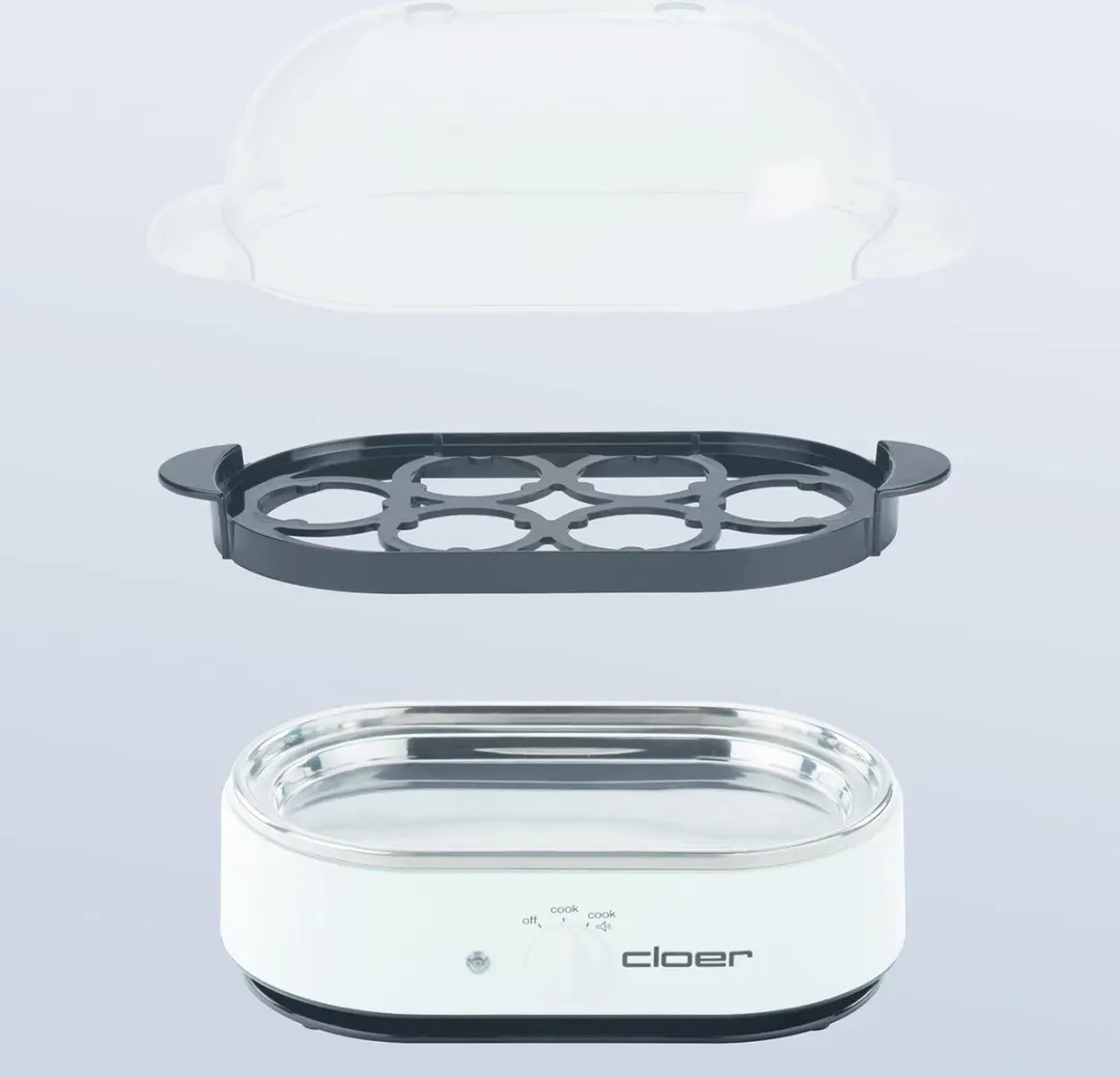 Cloer 6081 Eierkoker (Wit)