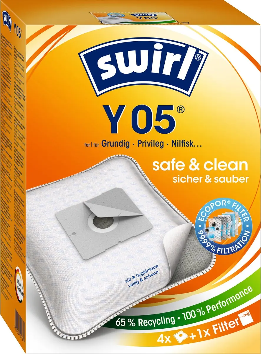 Swirl Stofzuigerzakken Y05