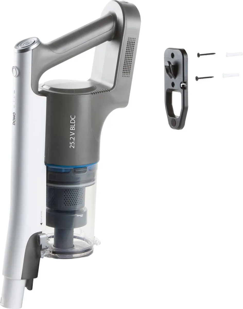 Domo DO2035SV Steelstofzuiger 2-in-1 - 25,5V - Blauw/Wit - afbeelding 6 van 6