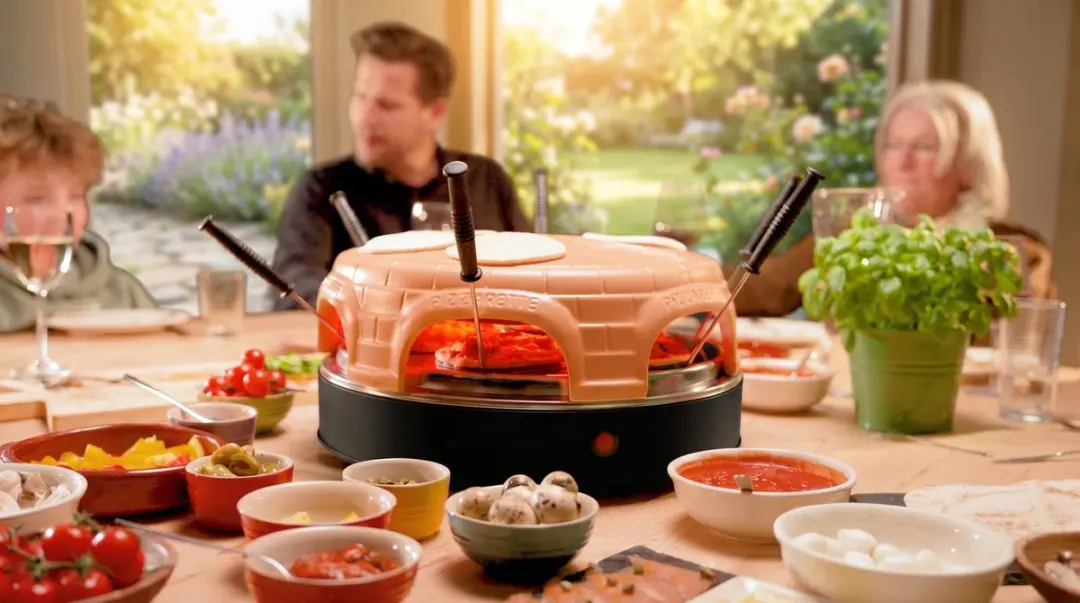 Emerio Pizzarette Origineel PO-115847.1 - 1000W - 4 Persoons