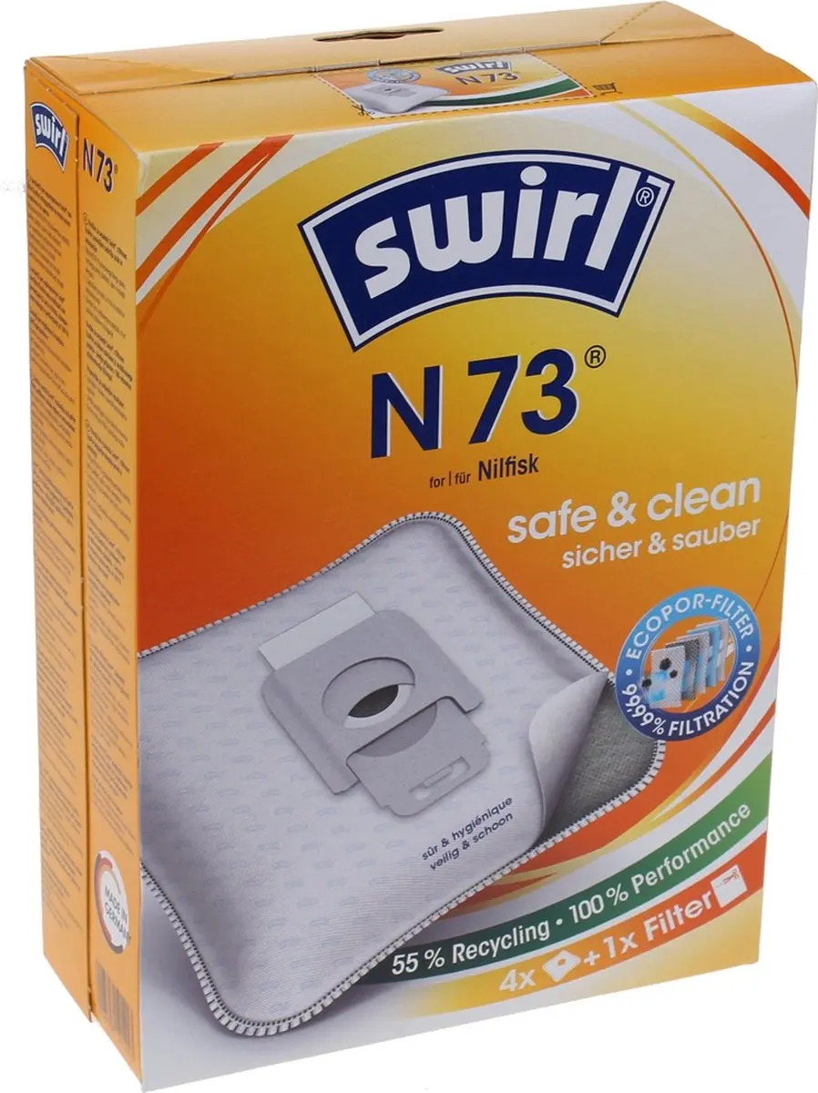 Swirl N 73 Stofzak - 4 Stuks