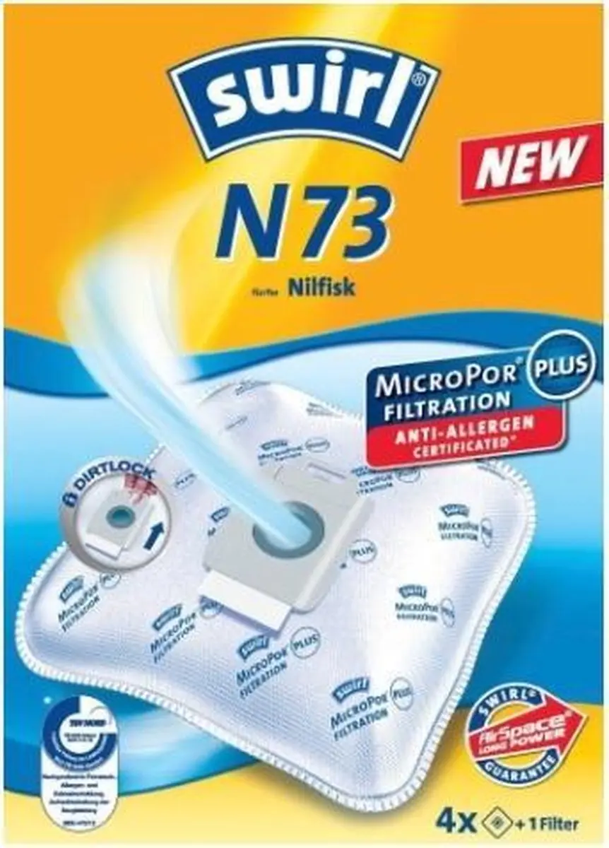 Swirl N 73 Stofzak - 4 Stuks