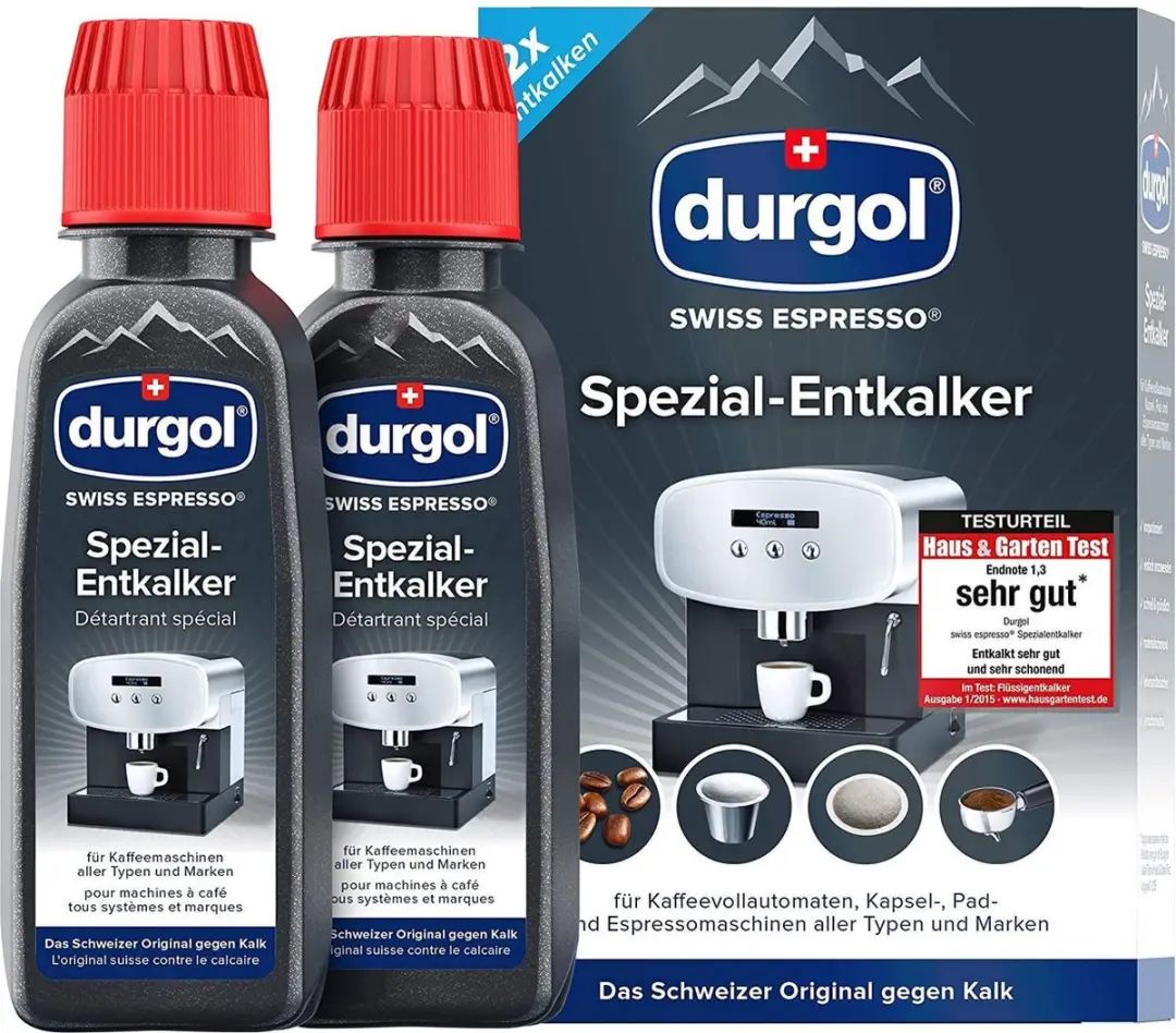 Durgol Swiss Espresso Ontkalker DED-18*20 - 20x125ml - Blauw