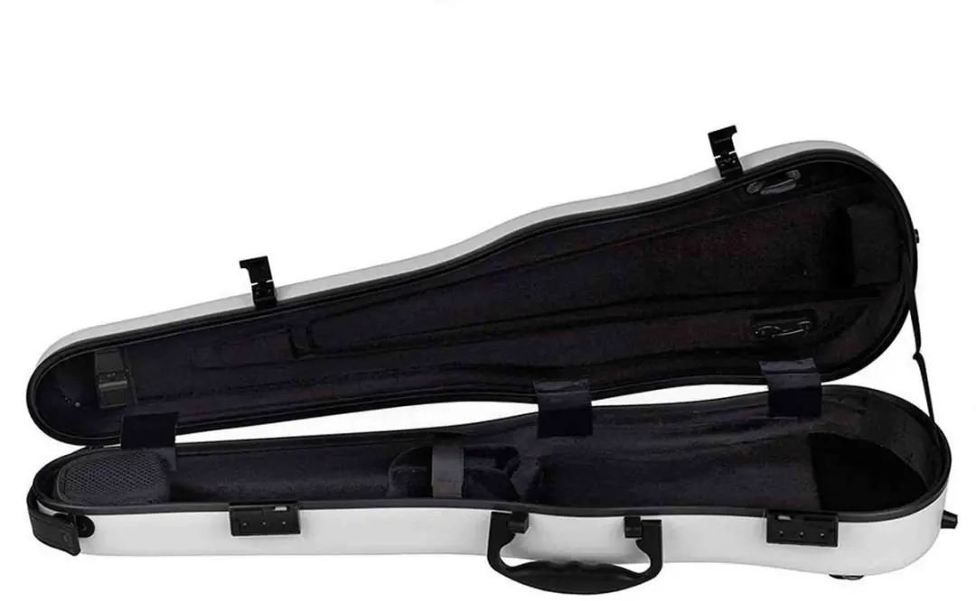 Leonardo VC-70-WH Pro Series Vioolkoffer 4/4 - Wit - afbeelding 6 van 6