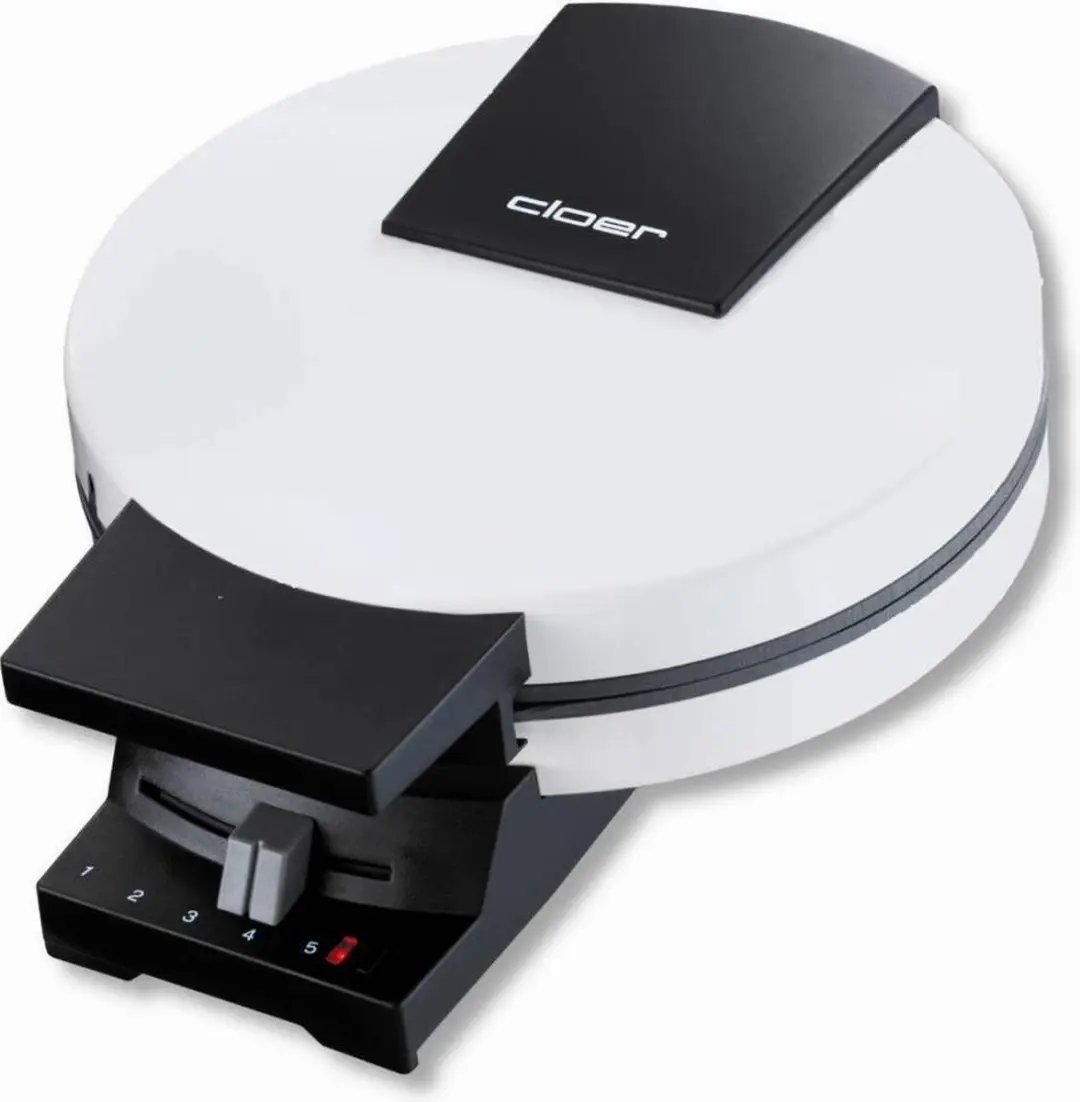 Cloer Oublie-/Kniepertjesijzer 271 800W - 2 Platen - Wit