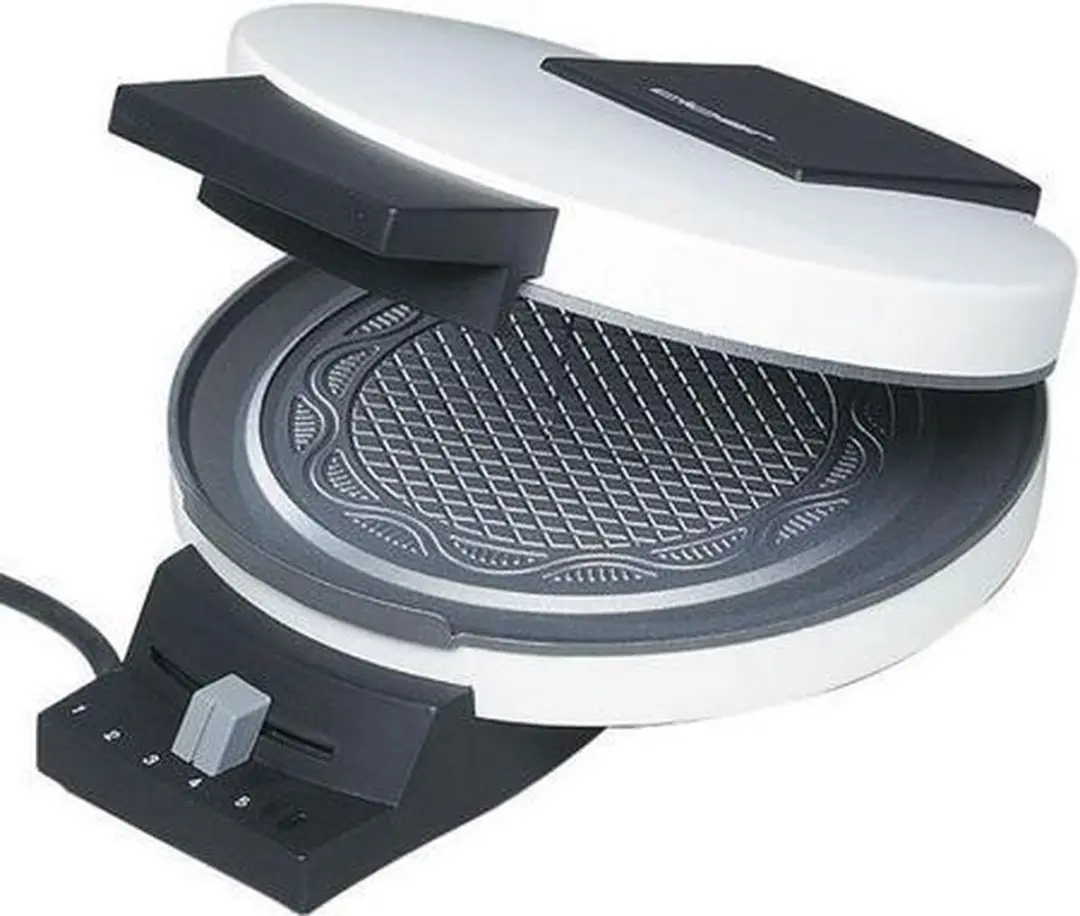 Cloer Oublie-/Kniepertjesijzer 271 800W - 2 Platen - Wit