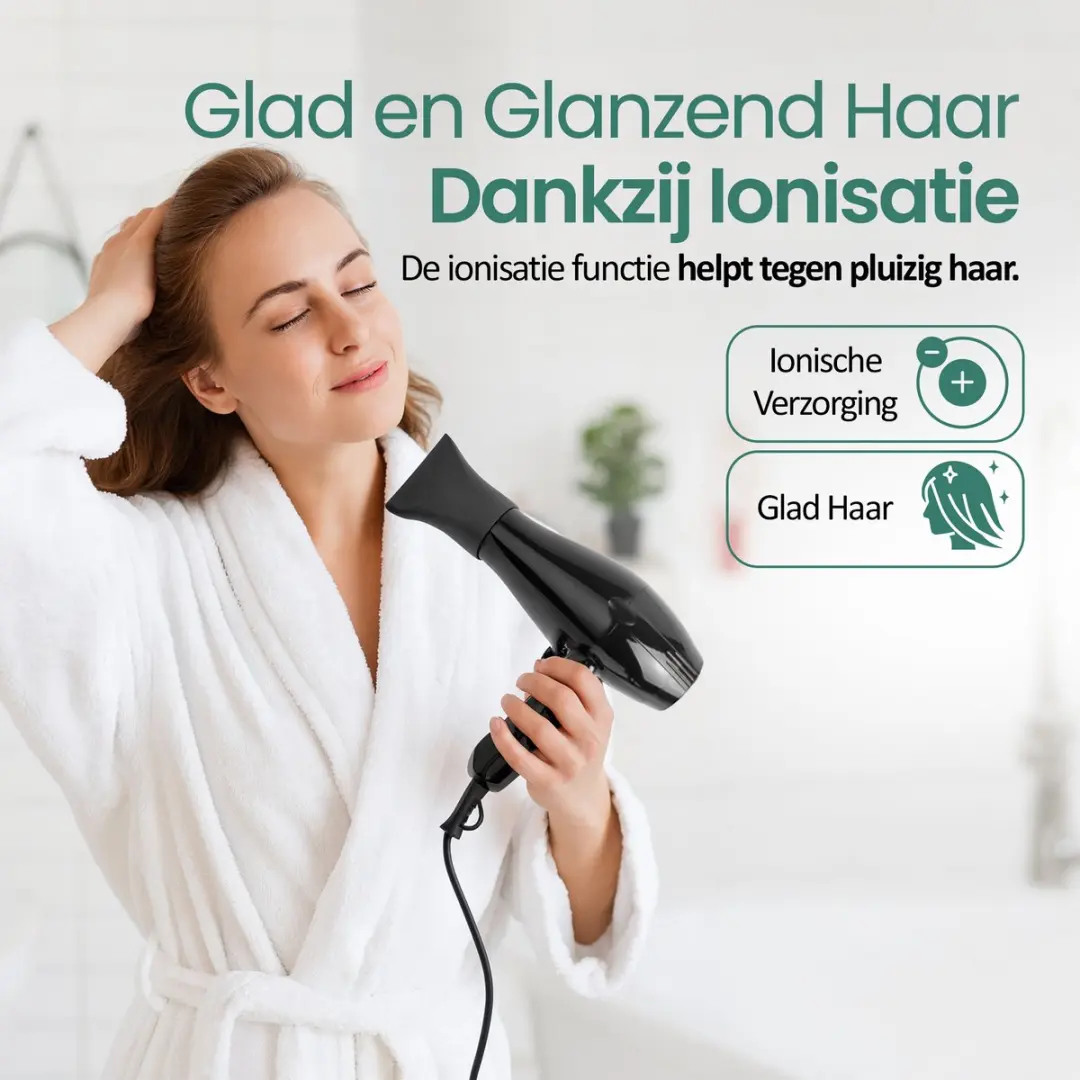 Emerio HD-122192 Haardroger 2200W - Zwart