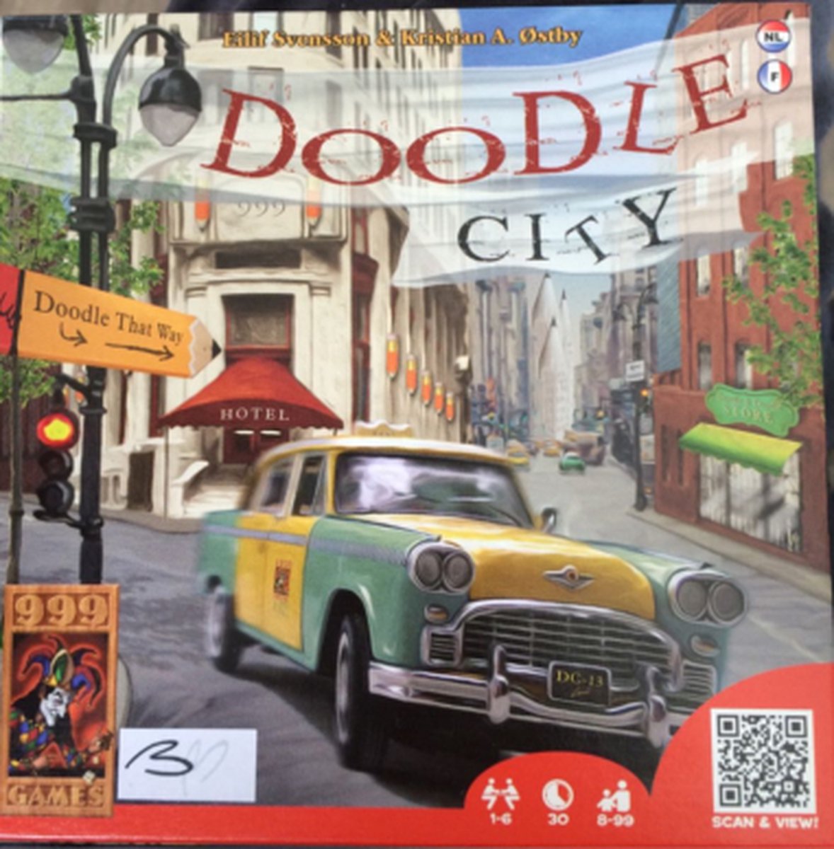 Doodle City Bordspel