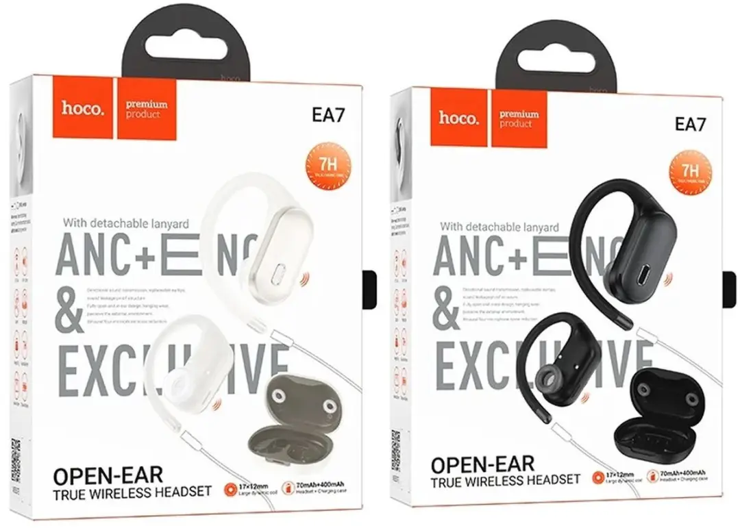 Hoco EA7 TWS Open-Ear Oordopjes - Beige