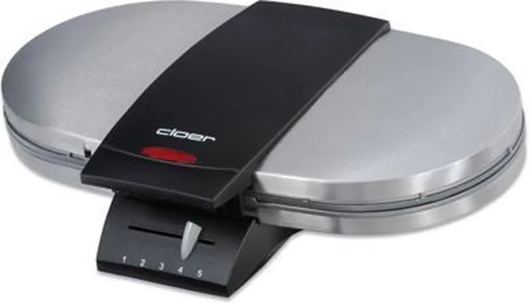 Cloer Dubbel Wafelijzer 1329 - 1200W - Zwart