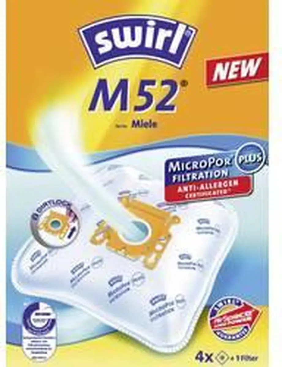 Swirl M 52 MicroPor Stofzuigerzakken