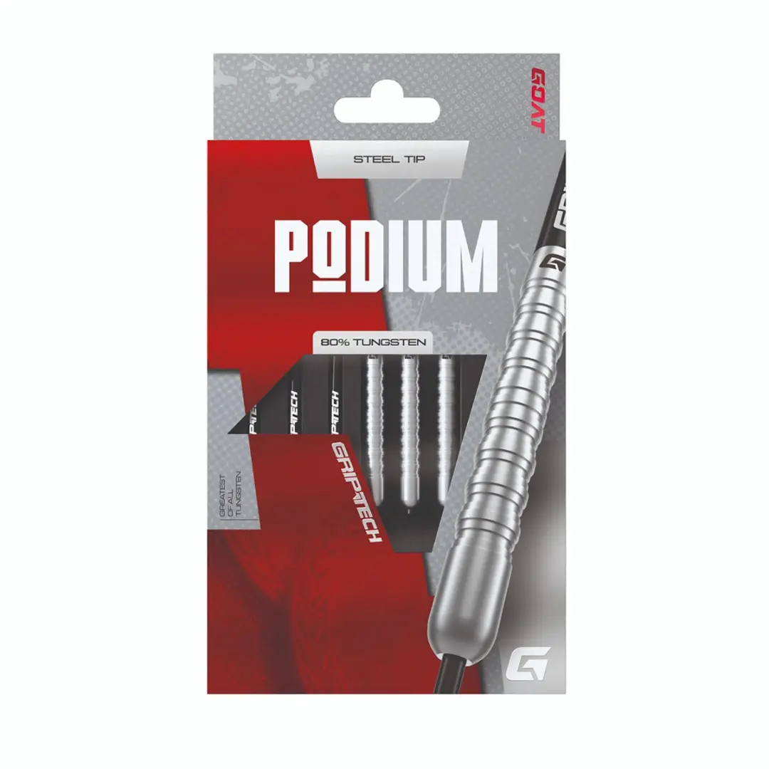 goat Podium Silver Dartpijlen - 3 Stuks