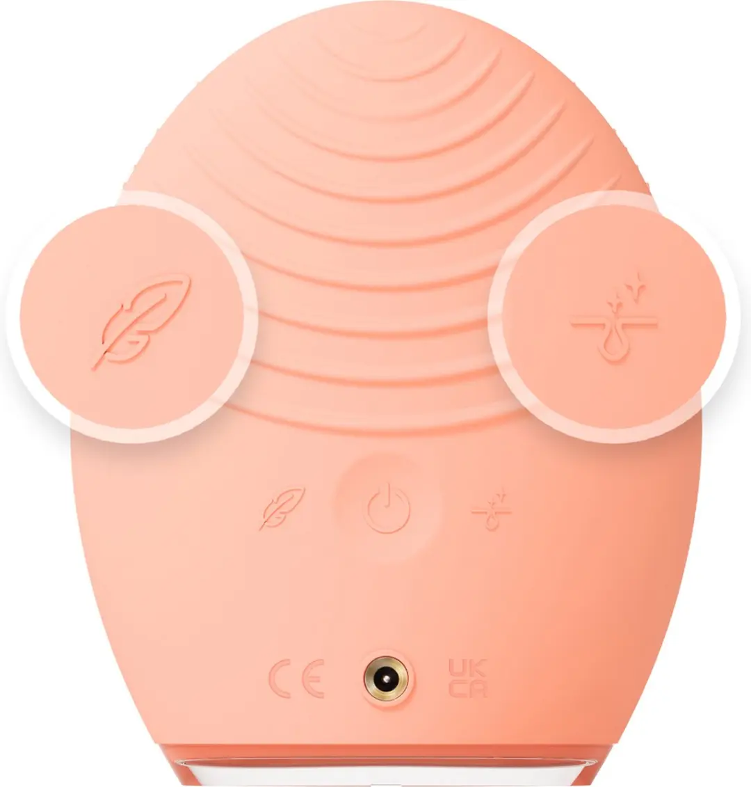 FOREO LUNA 4 Gezichtsreiniger & Massageapparaat - 16 Snelheden - Peach