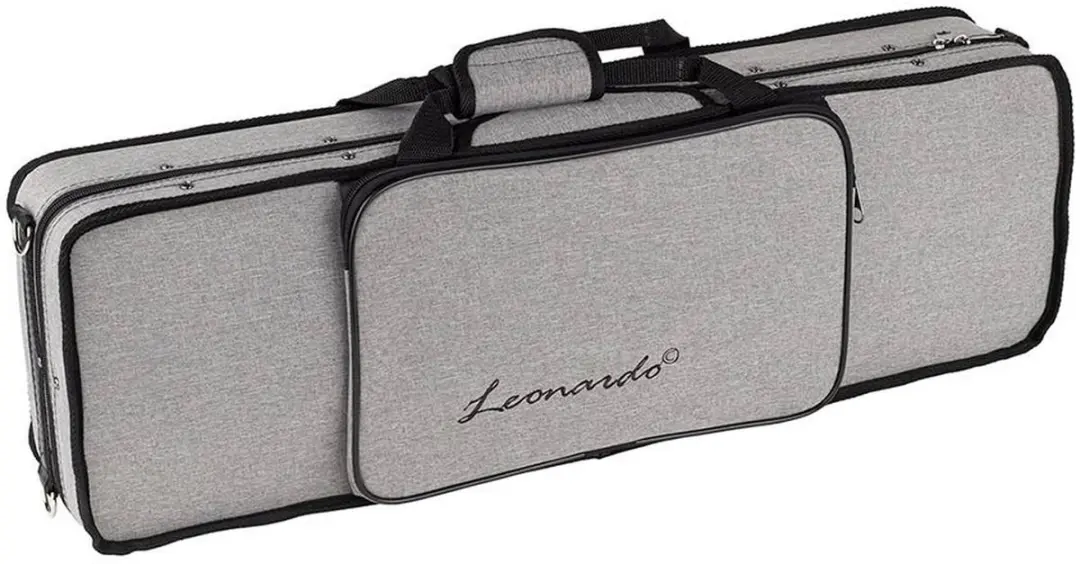 Leonardo LV-2012 Vioolset 1/2 - Massief esdoorn - Ebbenhouten fittings - Inclusief koffer & strijkstok