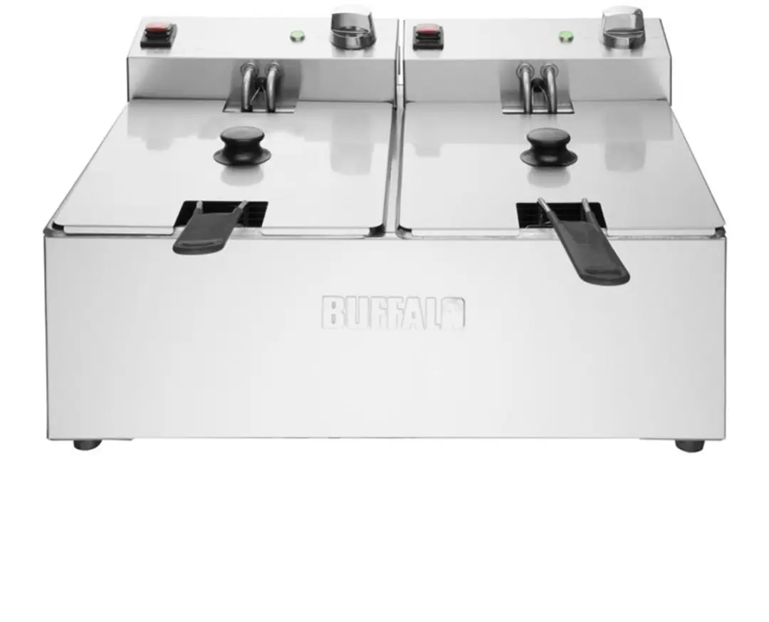 Buffalo Dubbele Friteuse 2x5L CU618