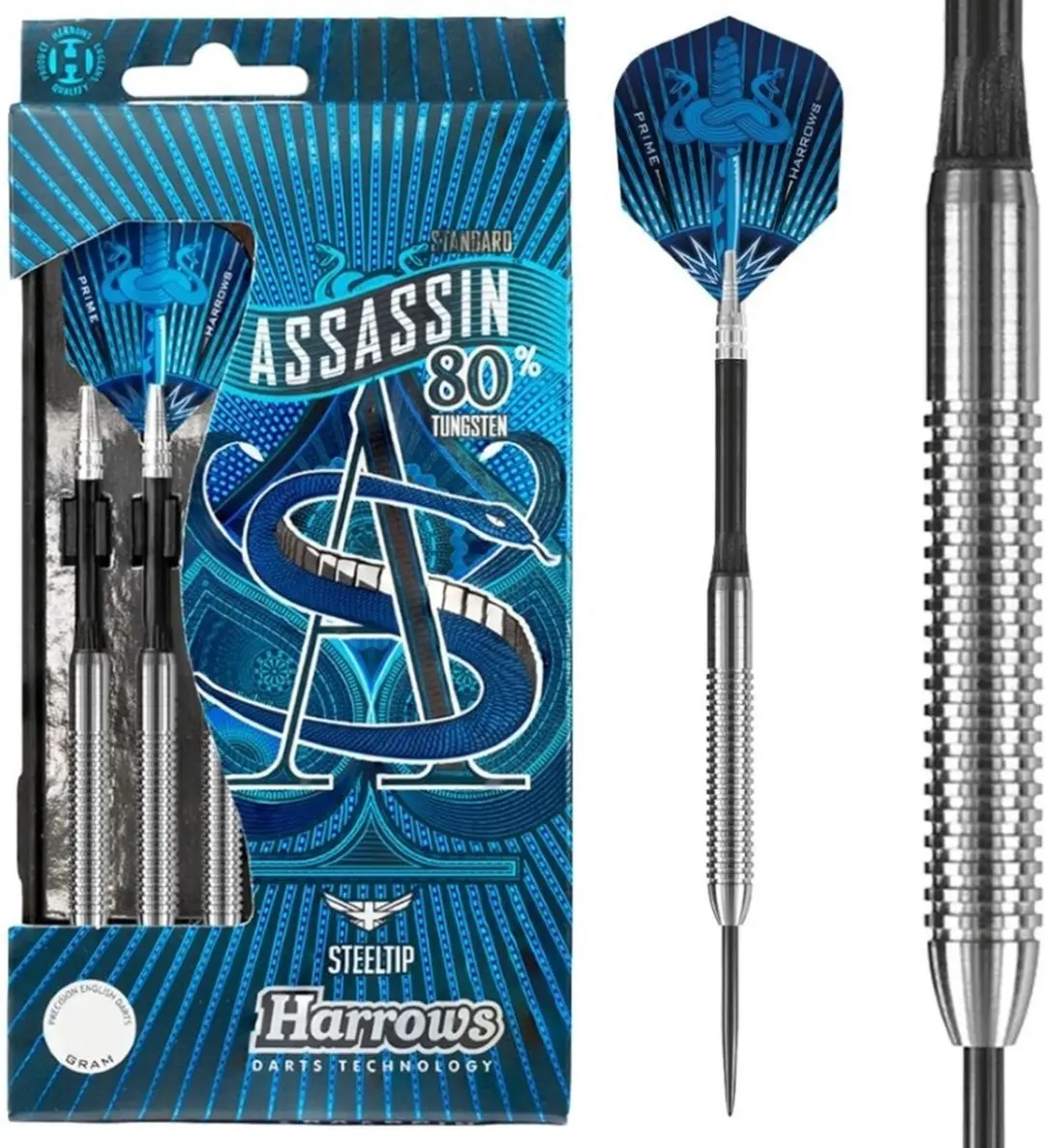 Harrows Assassin Standard 21gr Tungsten Darts
