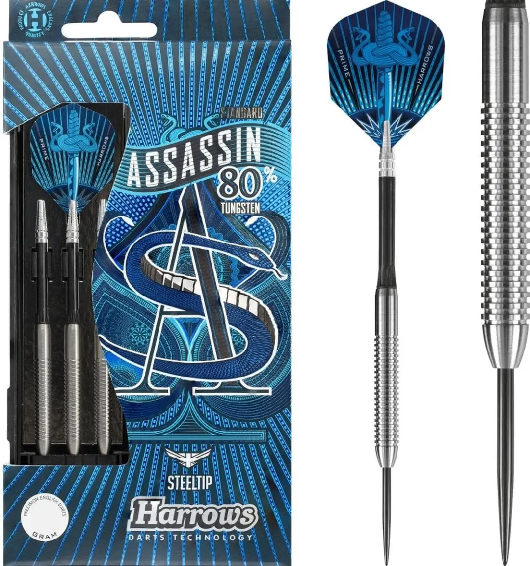 Harrows Assassin Standard 21gr Tungsten Darts - Multicolor