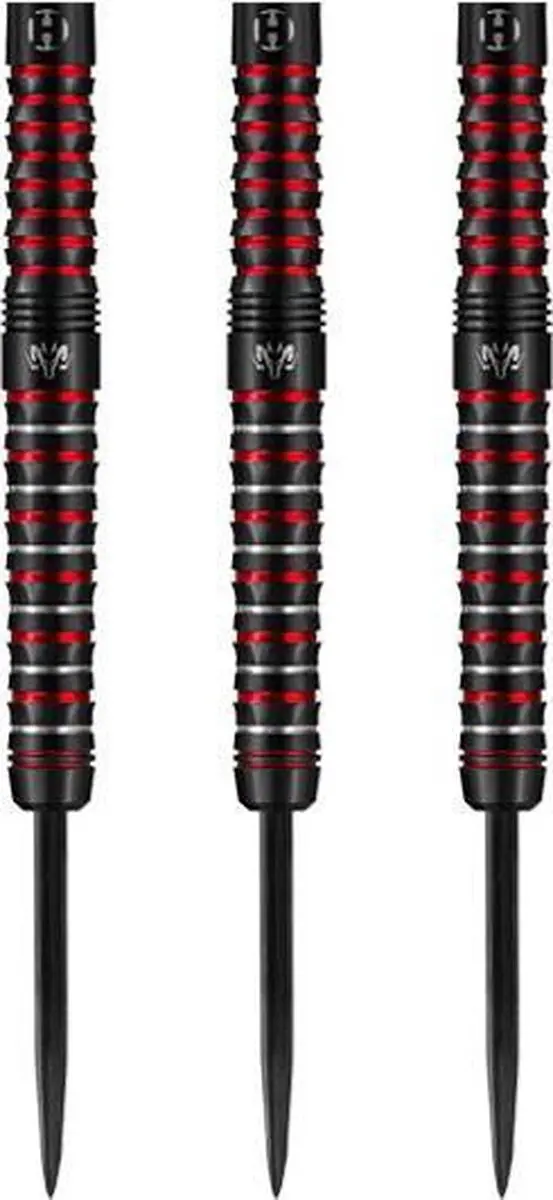 Harrows Wolfram Infinity 26g Tungsten - 3 Stuks - Rood/Zwart