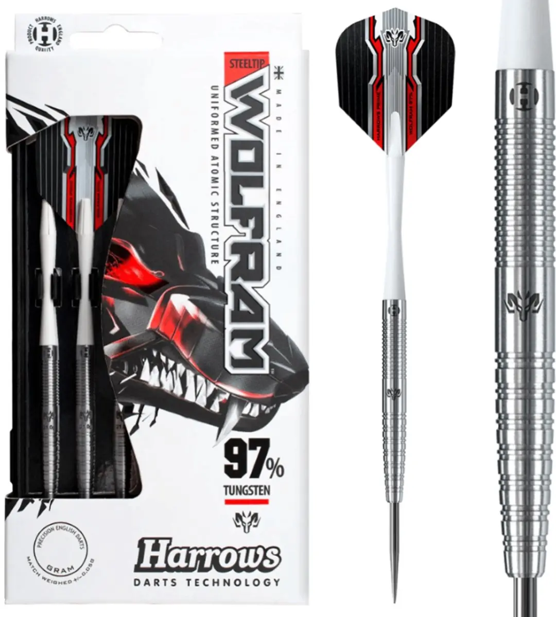 Harrows Wolfram 97% Tungsten 25g - 3 Stuks - afbeelding 6 van 6