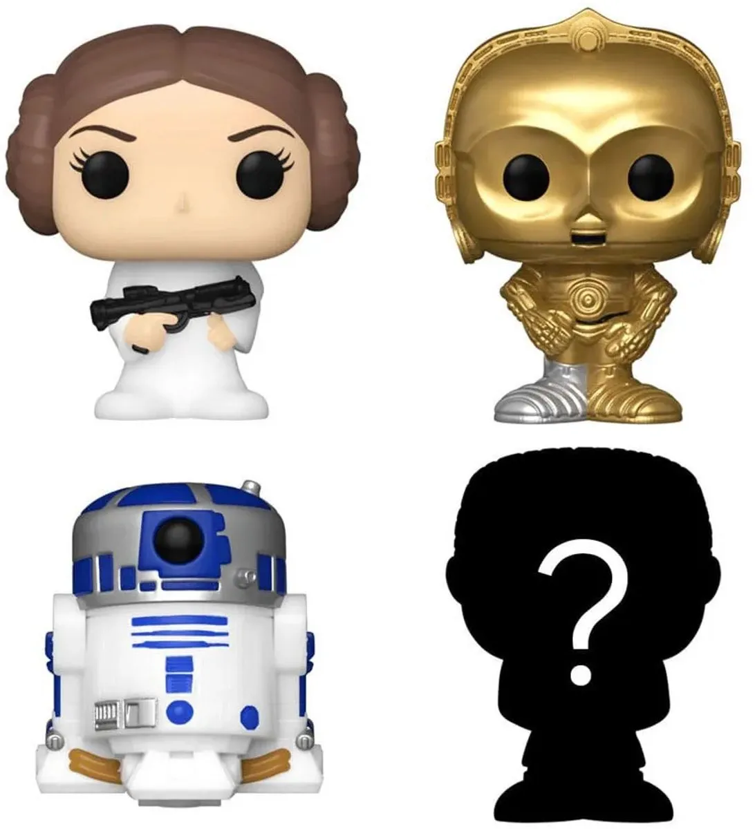 Funko Star Wars Bitty POP! 4-Pack Leia - Multicolours