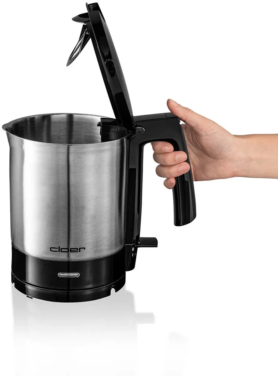 Cloer 4700 Waterkoker 1.5L - 1800W - Zilver