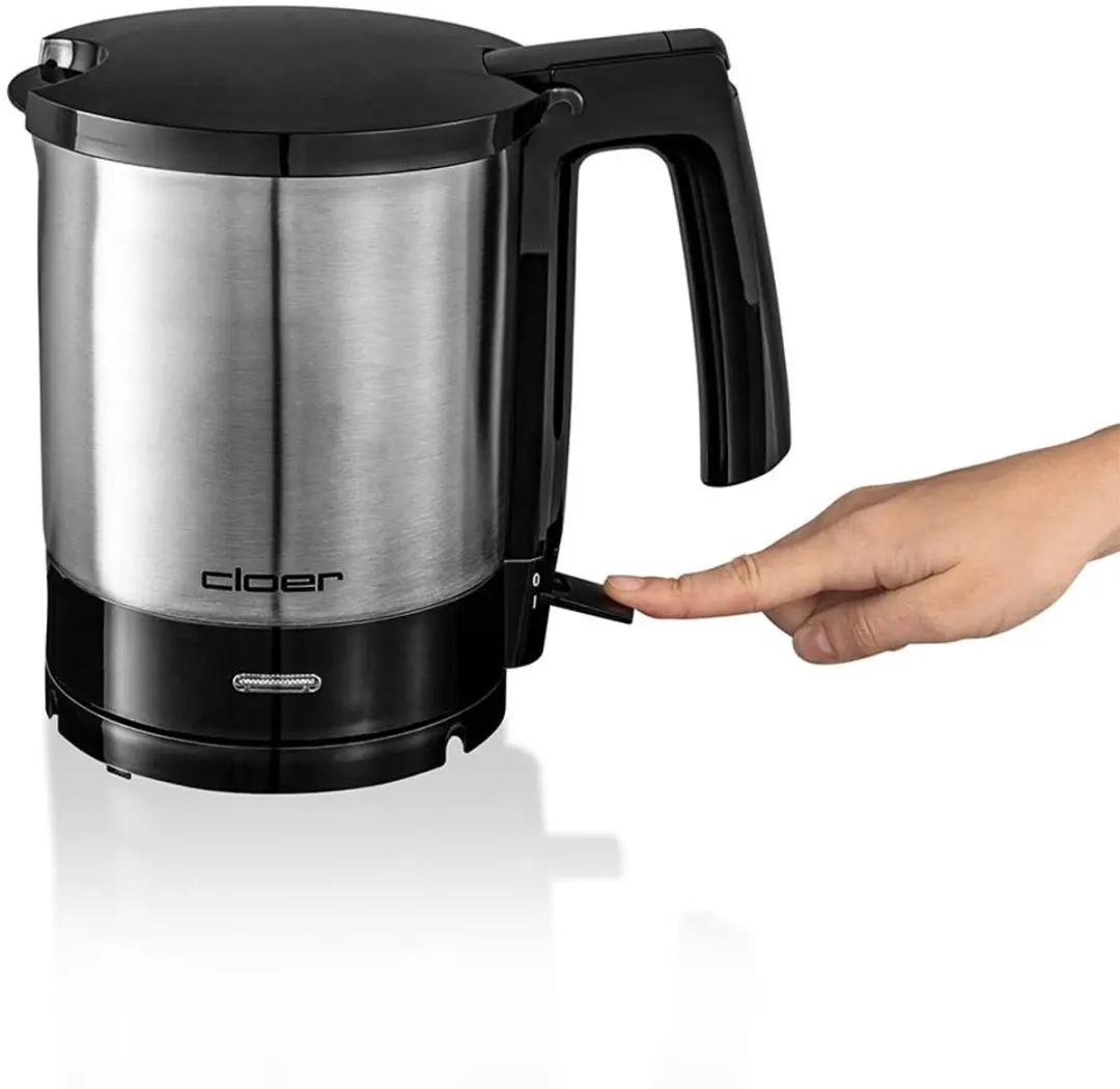 Cloer 4700 Waterkoker 1.5L - 1800W - Zilver