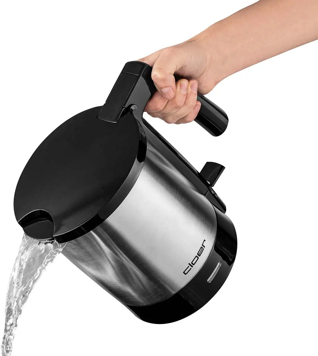 Cloer 4700 Waterkoker 1.5L - 1800W - Zilver